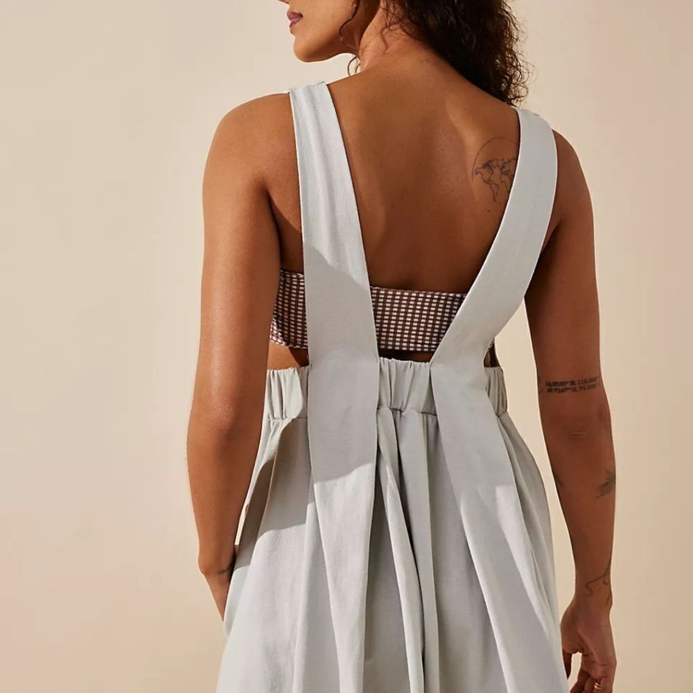 Free People Cassie low back romper size S - Picture 6 of 8